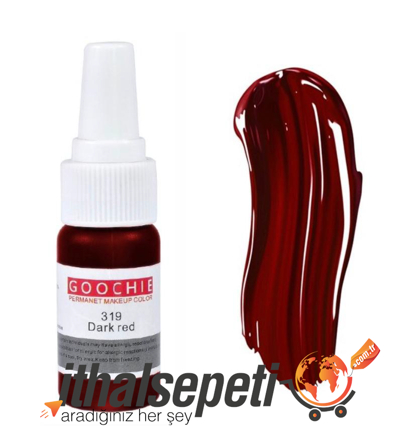 GOOCHIE Kalıcı Makyaj Pigmenti Dark Red